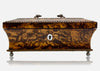 Costurero Francés Palais Royal de Madera de Morera y Nácar del Siglo XIX