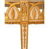 Consola Dorada Neoclásica Italiana del Siglo XVIII