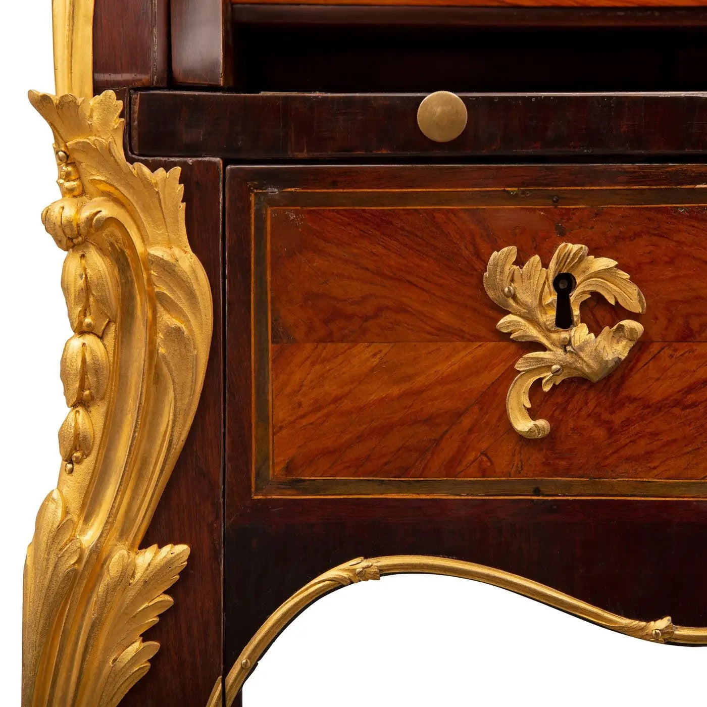 Bureau à Cylindre Francés del Siglo XVIII