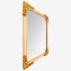Espejo Dorado Barroco Italiano del Siglo XVIII – Patinado, con Placa Original