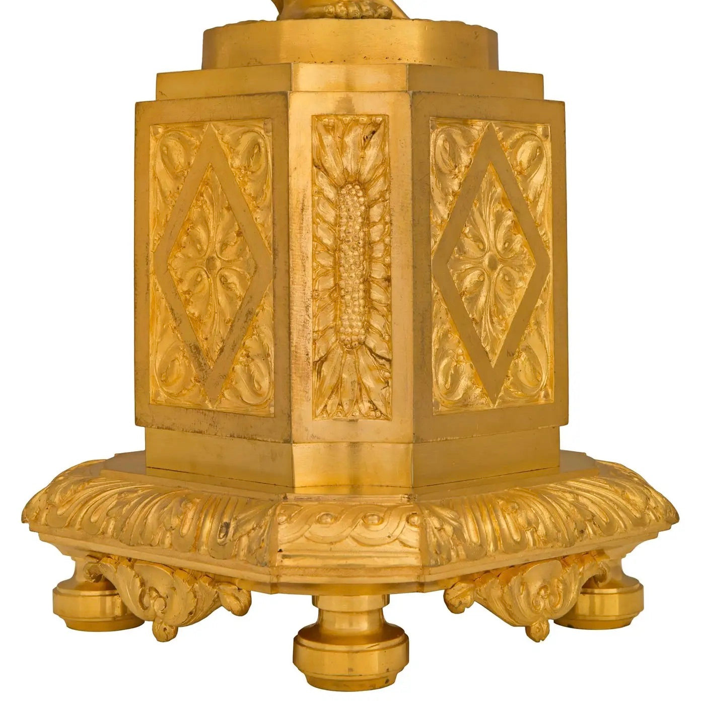 Lámparas Francesas en Ormolu | Estilo Luis XVI, Siglo XIX