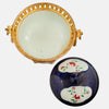 Centro de Mesa Francés en Porcelana China y Ormolu Estilo Luis XVI del Siglo XIX