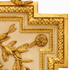Espejo Francés Dorado Luis XVI del Siglo XIX