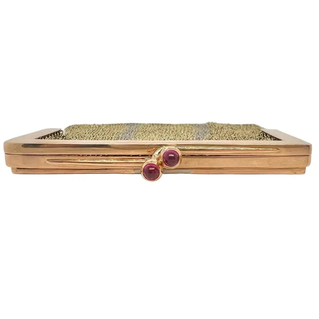 Monedero Art Déco de Oro con Diamantes y Rubíes | París, 1920