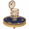 Tintero Francés de Porcelana de Sèvres y Ormolú  | Siglo XIX, Estilo Luis XVI