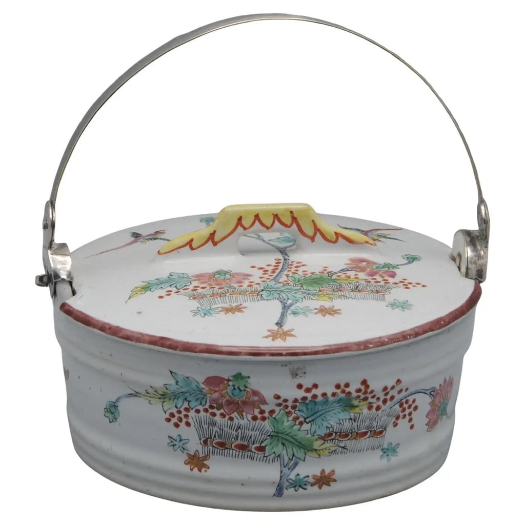 Mantequera Policroma de Delft del Siglo XVIII | Estilo Kakiemon
