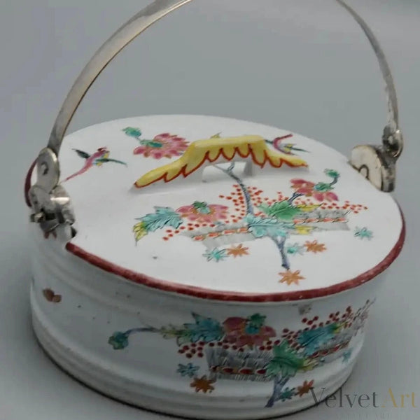 Mantequera Policroma de Delft del Siglo XVIII | Estilo Kakiemon