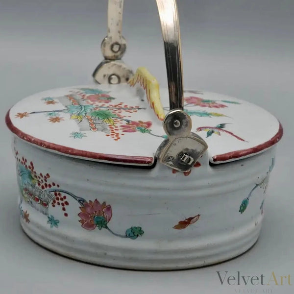 Mantequera Policroma de Delft del Siglo XVIII | Estilo Kakiemon