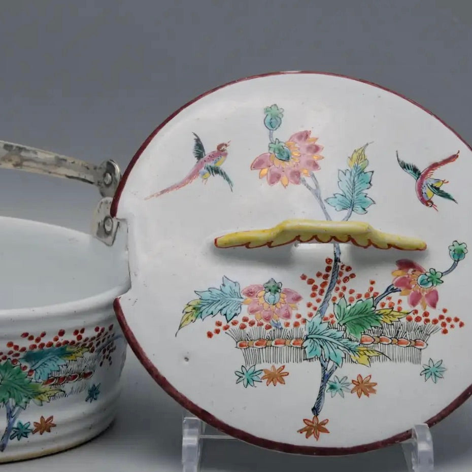 Mantequera Policroma de Delft del Siglo XVIII | Estilo Kakiemon