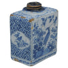 Bote de té de Delft del siglo XVII | Estilo Chinoiserie