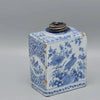 Bote de té de Delft del siglo XVII | Estilo Chinoiserie