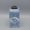 Bote de té de Delft del siglo XVII | Estilo Chinoiserie