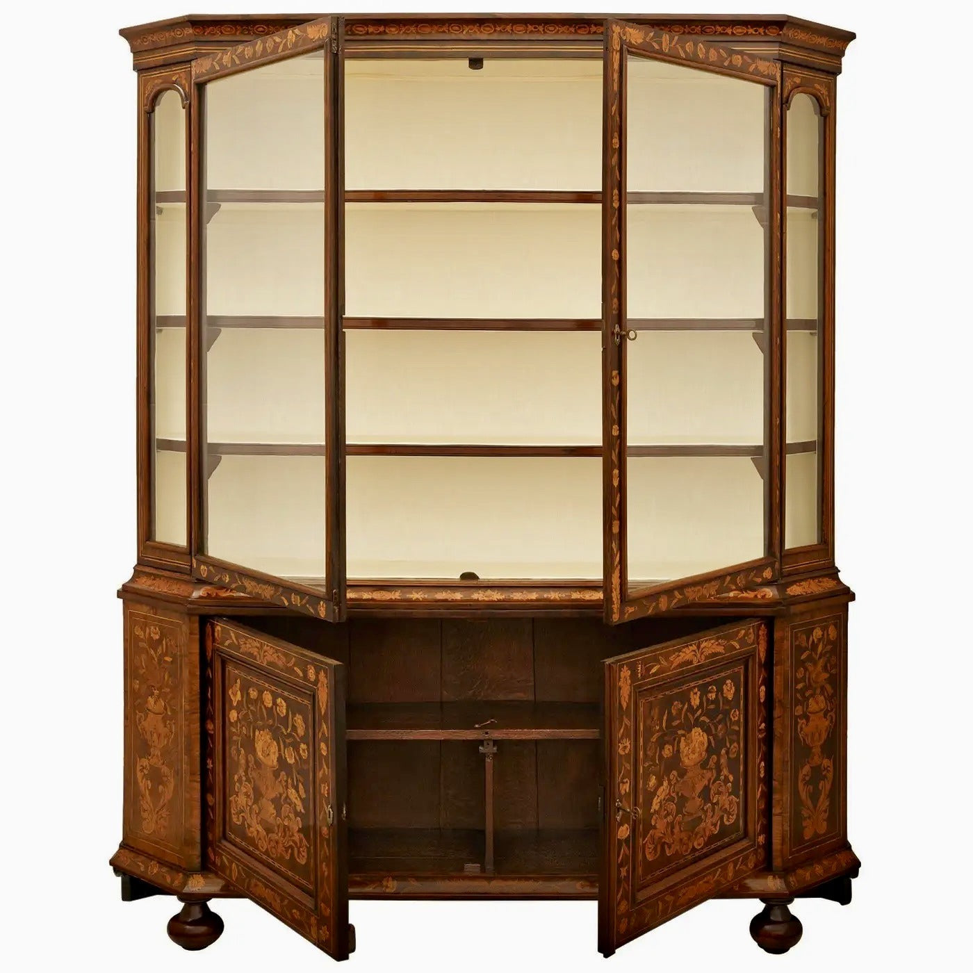 Vitrina Holandesa Barroca del Siglo XVIII