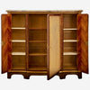 Vitrina Francesa en Tulipwood, Ormolu y Mármol Brèche Violette | Siglo XIX, Estilo Luis XV