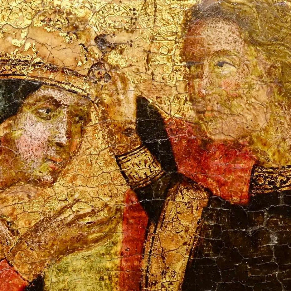 Entorno de Lorenzo Veneziano | Coronación de la Virgen con Fondo de Oro | Venecia, Siglo XIV