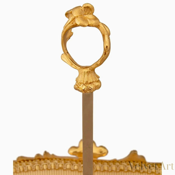 Pareja de Lámparas Candelabro Luis XV en Ormolú Francés del Siglo XIX