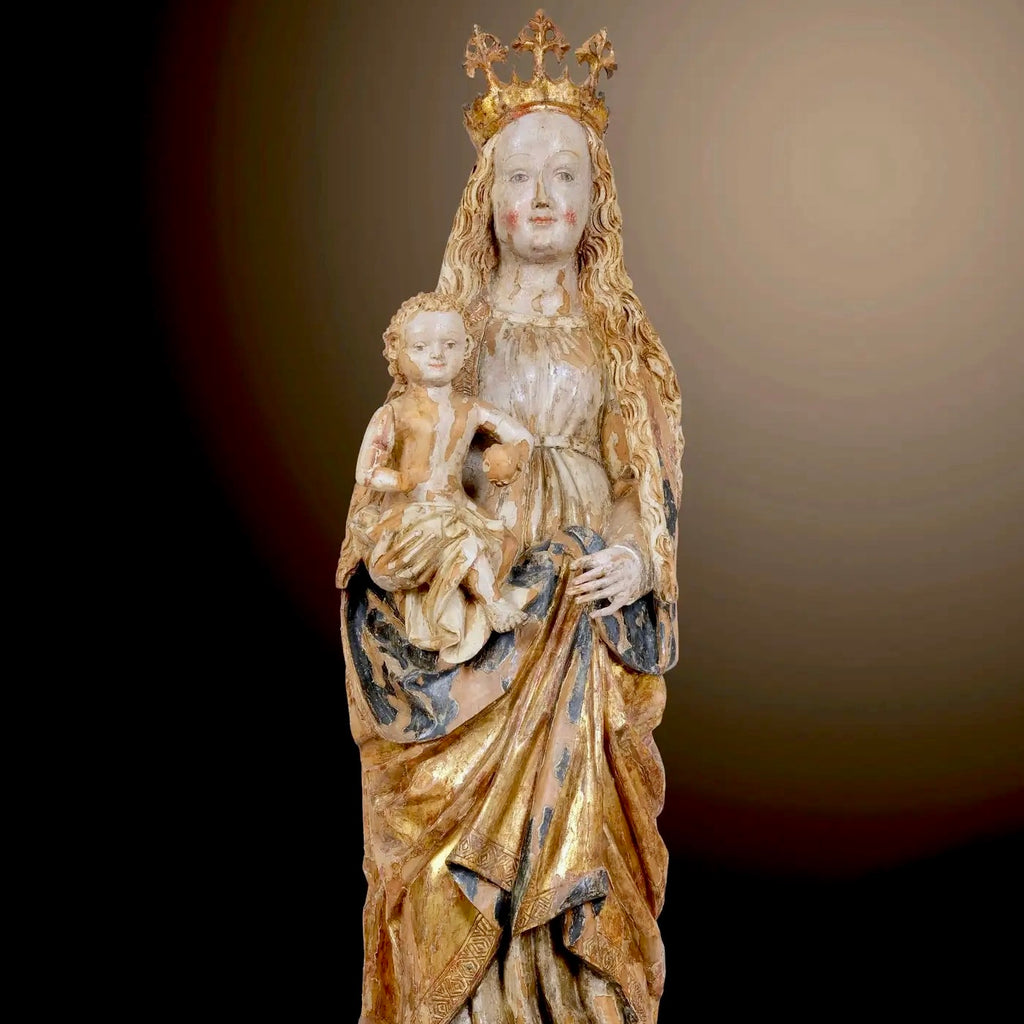 Virgen de Peña de Francia | Escultura en Madera del Siglo XVI