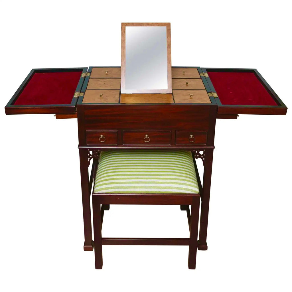 Tocador Joyero Estilo Chippendale Chino del Siglo XX