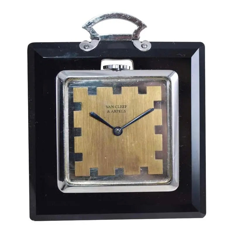 Reloj Van Cleef & Arpels de  Bolsillo Art Deco de 1930