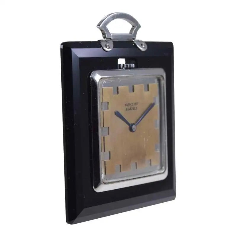 Reloj Van Cleef & Arpels de  Bolsillo Art Deco de 1930
