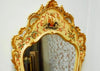 Espejo Chinoiserie Veneciano Lacado | Italia, 1970
