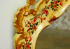 Espejo Chinoiserie Veneciano Lacado | Italia, 1970