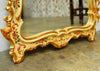 Espejo Chinoiserie Veneciano Lacado | Italia, 1970
