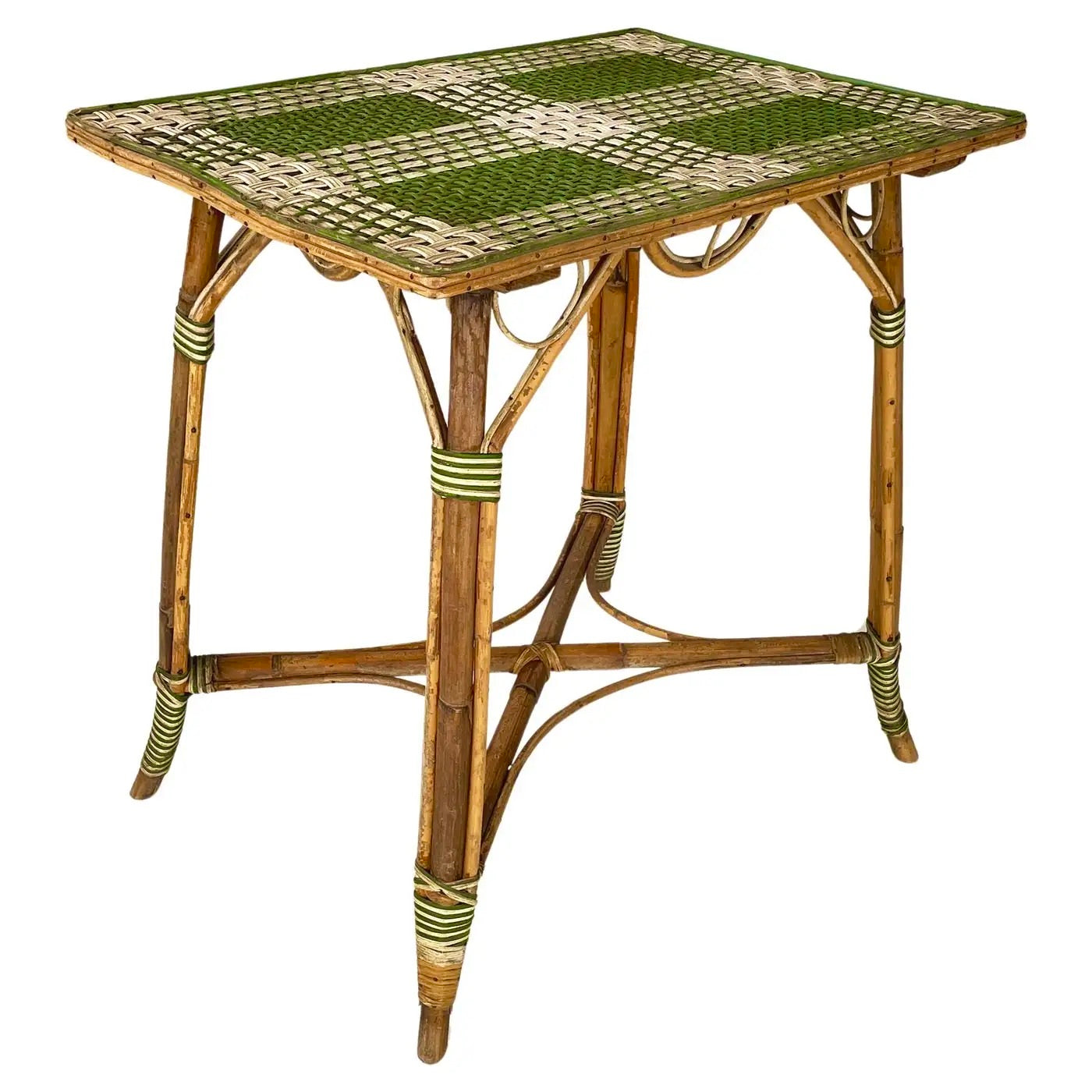 Mesa Italiana Liberty de Ratán de Palazzo Falconi de 1900