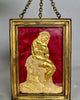 Cristo de la Humildad y Paciencia en Relieve de Oro Amarillo 18k, Siglo XVII