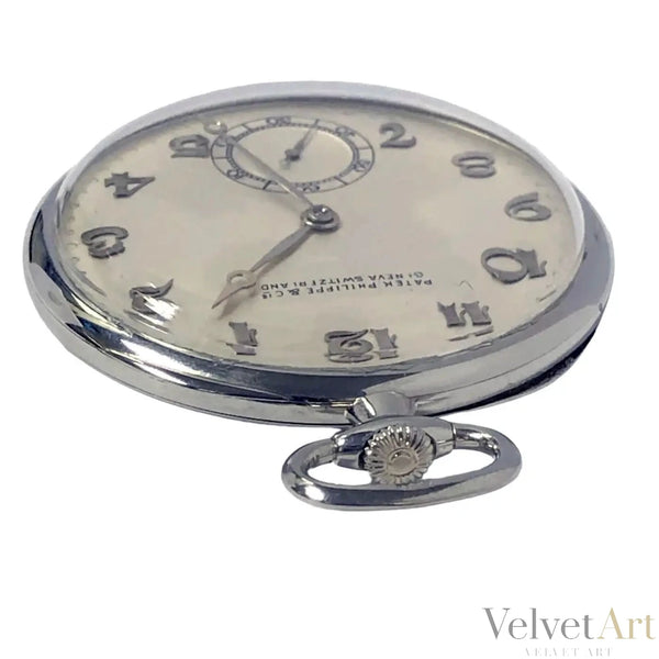 Patek Philippe Años 20 | Reloj de Bolsillo de Oro Blanco