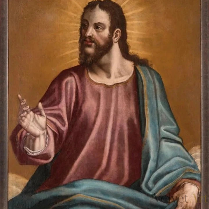 Cristo Bendiciendo |  Escuela Española, Segunda Mitad del Siglo XVI