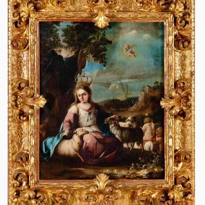 Divina Pastora | Juan de Espinal (Sevilla, 1714 – 1783)