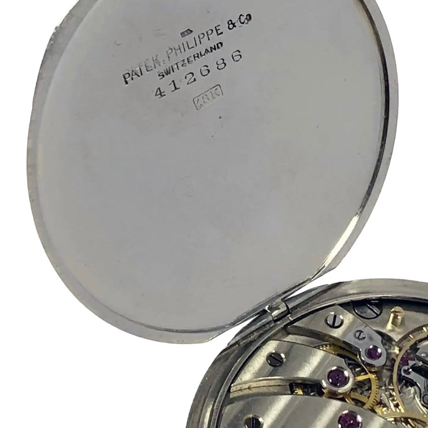 Patek Philippe Años 20 | Reloj de Bolsillo de Oro Blanco