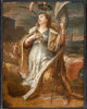 Johann Boeckhorst (Münster, 1604 – Amberes, 1668) Rubens | "Santa Úrsula", Óleo sobre Lienzo