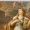 Johann Boeckhorst (Münster, 1604 – Amberes, 1668) Rubens | "Santa Úrsula", Óleo sobre Lienzo