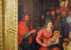 Frans Francken III | Adoración de los Magos | Óleo sobre tabla con fondo dorado | Siglo XVII