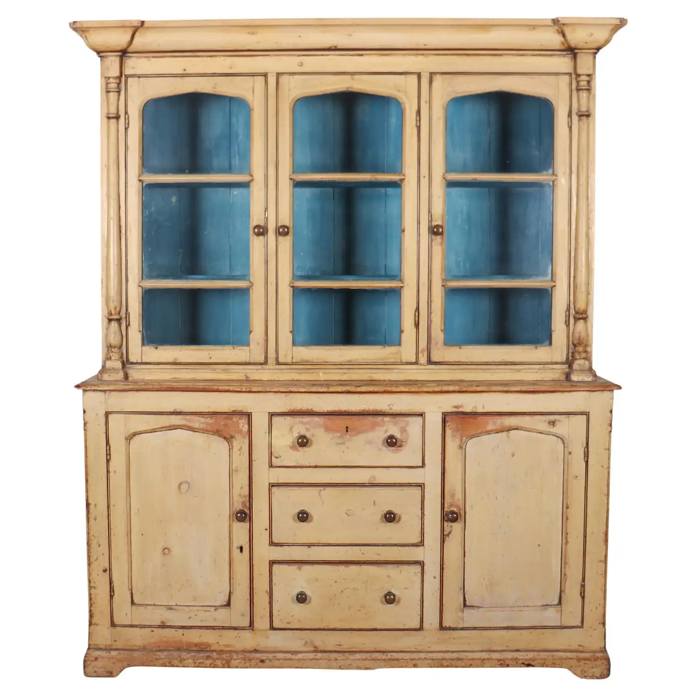 Cómoda Esmaltada | Pintura Original del West Country | Inglaterra, 1860